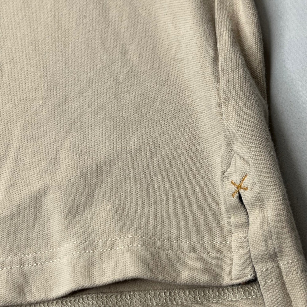 Harley-Davidson Polo Shirt Mens 2XL Tan Cotton Blend Willie G Skull Embroidered - Picture 9 of 14